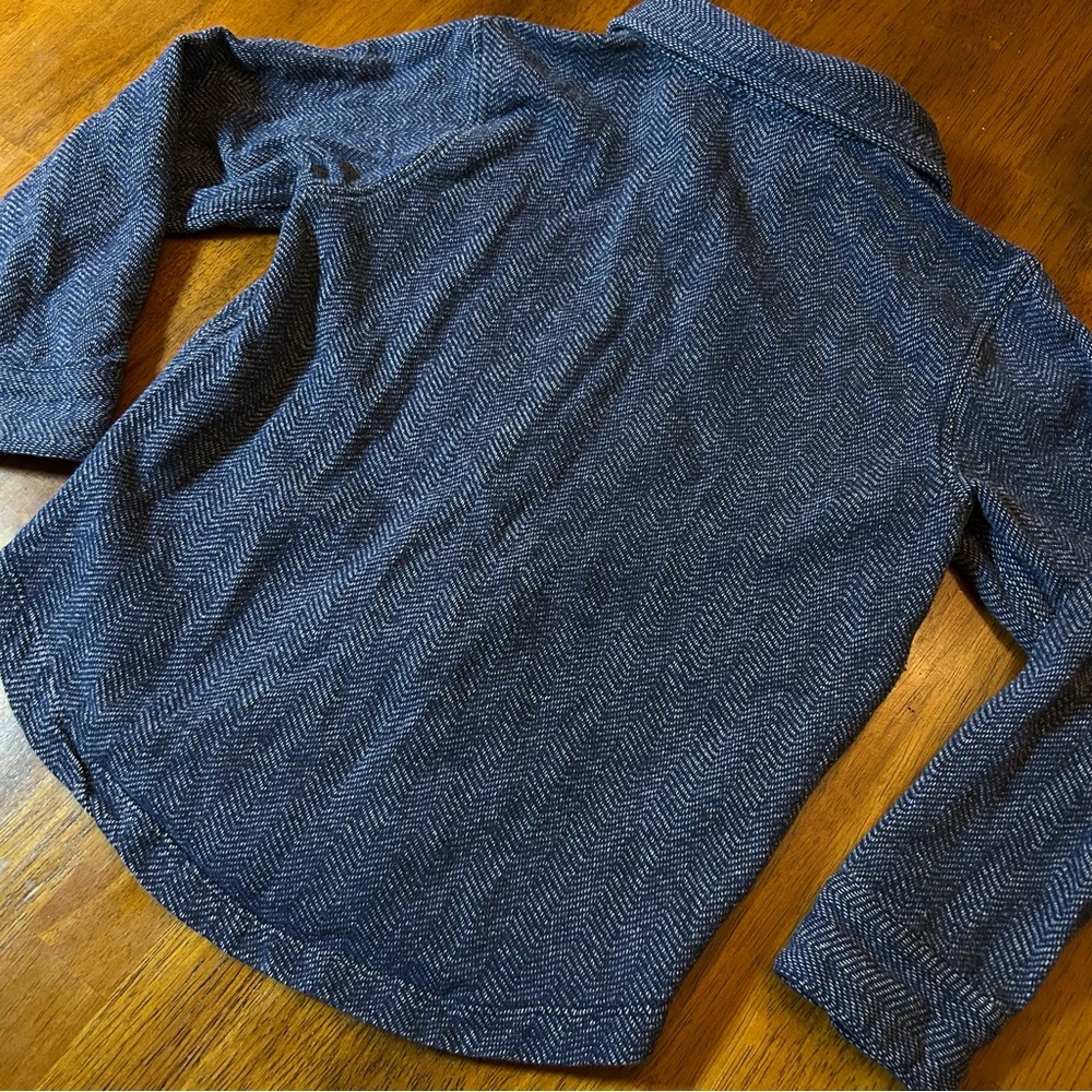 Hanna Andersson Herringbone Boys Layer | Soft Textured Cotton | Boys Size 5(110) - Picture 10 of 11